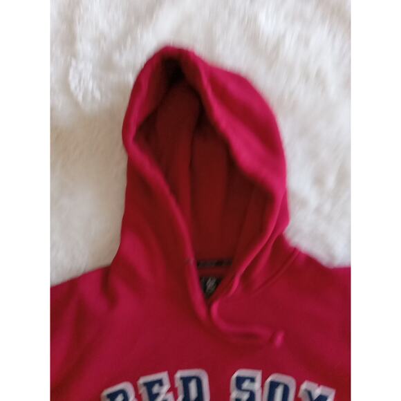 Boston Red Sox Sweatshirt MLB Gear for Sports Hoodie Sweatshirt XL Red Applique - Picture 3 of 9